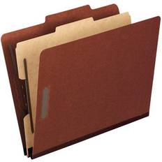 Pendaflex Pressboard Classification Folders, 1-Divider, 2