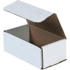 White Mailing Boxes Box Partners Corrugated Mailers 15"x7"x5" 50-pack