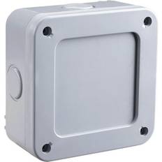 Masterplug Exterior 5 Way Terminal Junction Box Grey 100mm