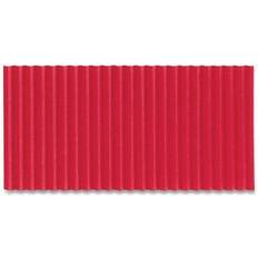 Red Plotter Paper Pacon Corobuff Corrugated Paper Roll, 48" X Ft, Flame