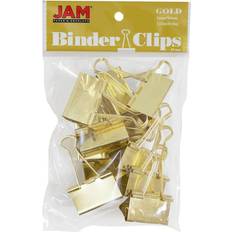 Desktop Stationery Jam Paper 1 1/2" 12pk Colorful Binder Clips