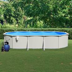 Economico Pompe per Piscina vidaXL Piscina Con Pompa Filtro A Sabbia 610x360x120 Cm