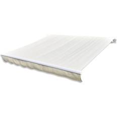 Aluminium Terraszonweringen vidaXL Luifeldoek 6x3 m Canvas Crème