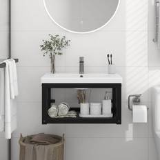 Bathroom Sinks sale vidaXL Wall-mounted Bathroom Washbasin Frame