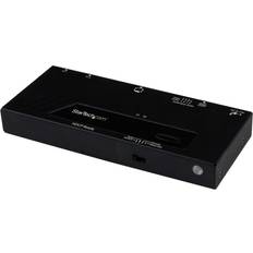 Automatisk hdmi switch StarTech HDMI-switch 2 portar automatisk prioriterad växling 1080p - Video-/ljudomkopplare - skrivbordsmodell