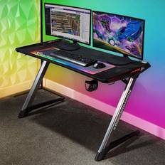 X-Rocker Lynx Ultimate Gaming Desk - Black, 1170x610x760mm