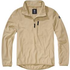 Brandit Sweat-shirt Polaire Troyer - Olive