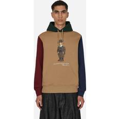 Polo Ralph Lauren Logo-Embroidered Pile Fleece Hoodie Clubhouse Cream - Valkoinen