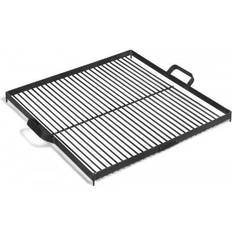 grillrist i stål m. 2 håndtag - 58x58cm