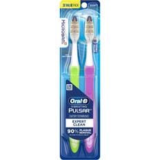 Oral-B Tannbørster Oral-B Pulsar Soft Toothbrush Set 2 pakke