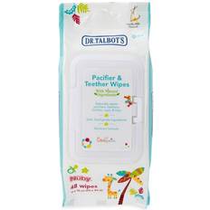 Silicone Grooming & Bathing Dr. Talbot's Talbot's, Pacifier & Teether Wipes, Vanilla Milk Flavored, 48 Wipes