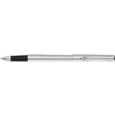 Diplomat Traveler rollerball pen in steel/silver