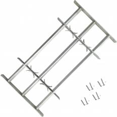 Sideswing-vindue vidaXL justérbart gitter Træ Sideswing Vindue med 3-lags glas