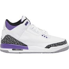 EVA Trainers Children's Shoes Nike Air Jordan 3 Retro GS - White/Black/Dark Iris/Cement Grey