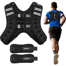 Best Weight Vests Pacearth Weighted Vest with Ankle/Wrist Weights 2.7kg