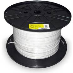 Edm Cable 2 x 1 mm White 1000 m