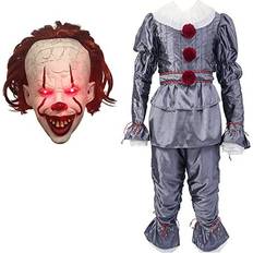 Halloween - Teens Costumes Vukrtuo IT Clown Costume