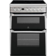 Indesit 60cm Ceramic Cookers Indesit ID60C2X Stainless Steel