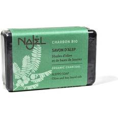 Geactiveerde Houtskool Stukken zeep NAJEL Aleppo Soap w Organic Plant Charcoal 100