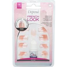 False Nails Depend French Look Medium Square