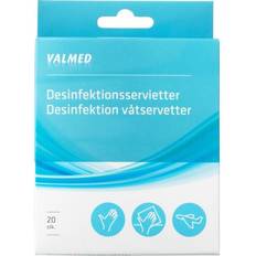 ValMed Desinfektionsservietter stk 20ml 20-pak