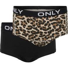 Noir Culottes Kids Only Lot de 2 boxers Fille Taille 15231550 - Multicolore