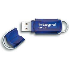 Integral 256GB USB3.0 Memory Flash Drive (Memory Stick) Courier Blue