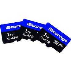 1 TB Memory Cards & USB Flash Drives iStorage MicroSDXC Class 10 UHS-I U3 V30 A2 1TB (3-Pack)