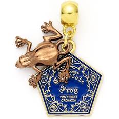 Harry Potter Amuletos y Colgantes Harry Potter Honeybukes Chocolate Frog Slider Charm - Gold