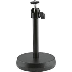 Treppiedi per fotocamera Konig & Meyer K&amp M 19781 Desktop Camera Stand, Round Base, Black