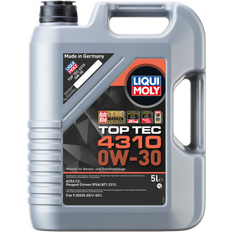 Motorolier på tilbud Liqui Moly Motorolie Top Tec 4310 0W30 5L Motorolie