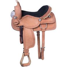 Horse Saddles on sale Tough-1 Series Cowboy RO Barbwire Saddle 11