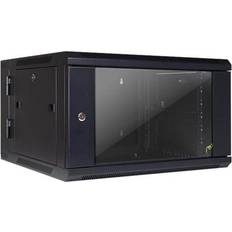 Inter-Tech SMB-6606 6U Rack monté sur le mur Noir, Armoire informatique