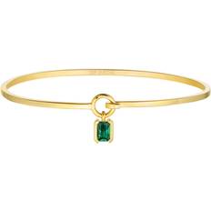 Guld armring 18k Sif Jakobs Roccanova Bangle - Gold/Green