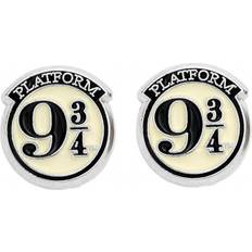 Harry Potter Platform 9 3/4 Stud Earrings - Silver/Black/White