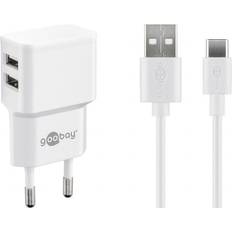 Charger goobay Goobay Pro USB-C charger set 2.4 A