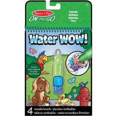 Libri da Colorare Melissa & Doug Water Wow! Magic Water Book Libro da Colorare con la Penna Magica a Tema Animali Album con Pennarelli ad Acqua Giochi da Viaggio per Bambini dai 3 ai 7 anni