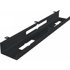 Reinbolt kabelholder skrivebord Sort