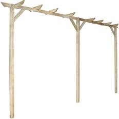 Pergola vidaXL Pergola 410 x 40 x 203 cm Hout 40x203cm