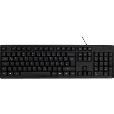 Tangentbord USB K118 ergonomisk 104