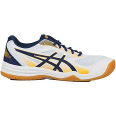 Snøring Volleyballsko Asics träningssko för inomhusbruk upcourt vit/metallic