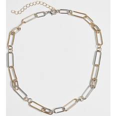 Urban Classics Unisex halsband färg mix halsband guld/silver en