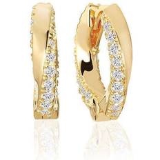 Sif Jakobs Ferrara Piccolo Zirkonia Earrings Goldplated SJ-E12108-CZ-SG