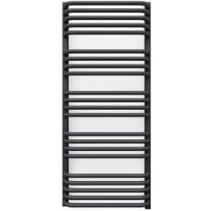 Terma Alex One 600W Electric Modern Grey Towel Warmer (H)1140mm (W)500mm