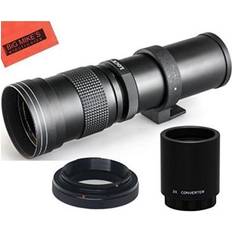 Canon eos 7d with lenses High-Power 420-1600mm f/8.3 HD Manual Telephoto Zoom Lens for Canon EOS