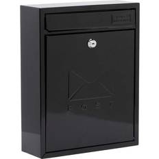 Burg-Wachter Compact Postbox Black