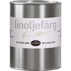 Linoljefärg vit Ottosson LINOLJEFÄRG VIT TITAN-ZINK 1L Vit