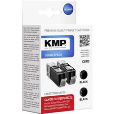 Canon pgi 550 KMP Inktcartridge Vervangt Canon PGI-550BK XL - Zwart