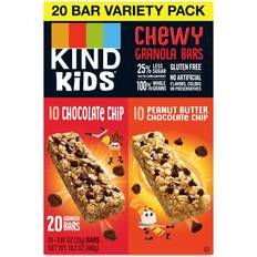 KIND Bars, Chocolate Chip & Peanut Butter Chocolate Chip 20 bars 0.81