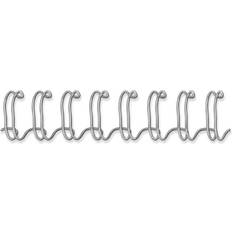 Zilver Bindmiddelbenodigdheden Fellowes 100 Pcs Binding Wire 8 mm Zilver